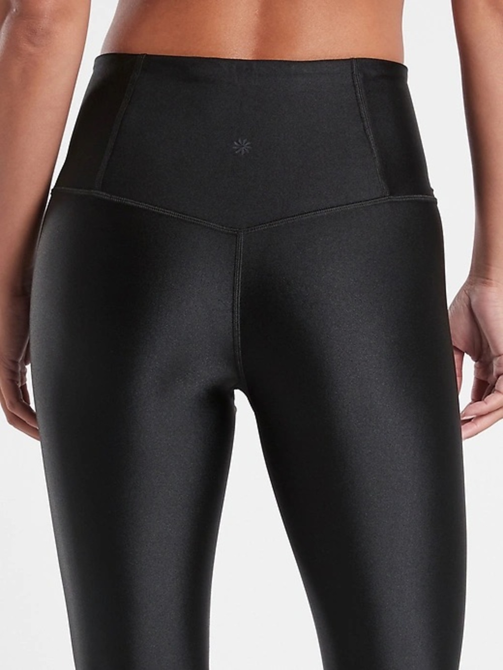 Athleta Elation Shine Leggings in Black - Picture 2 of 6